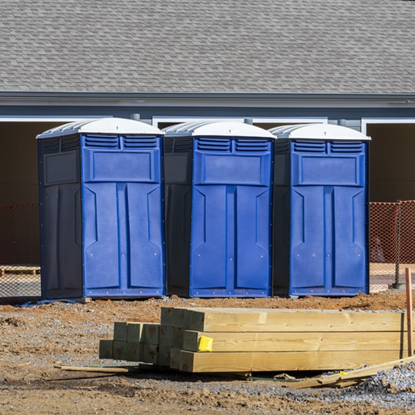 how do you ensure the porta potties are secure and safe from vandalism during an event in Wade NC